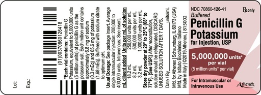 [1272401] Penicillin G Potassium, 5MU/vl Powder Vial