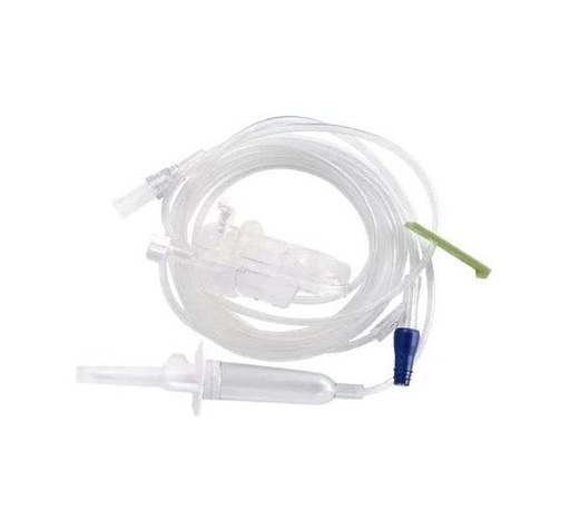 [2242802] ICU Primary MICRODRIP Set, Pre-Pierced Y-Site, Secure Lock, 70"