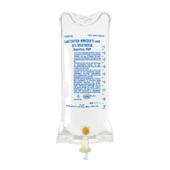 [1142826] ICU 5% Dextrose in Lactated Ringer's Injection, 1000mL, USP