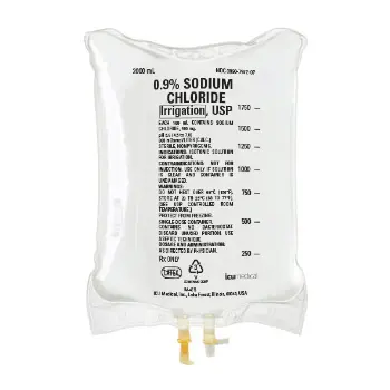 [1142804] ICU 0.9% Sodium Chloride Irrigation, USP, 2000 mL